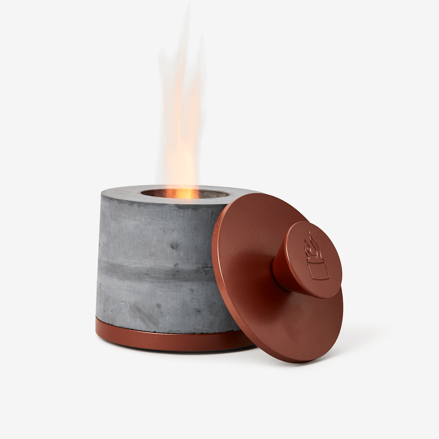 FLIKRFIRE Personal Concrete Fireplace Kit | Bespoke Post